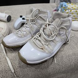 Air Jordan's 11s.
