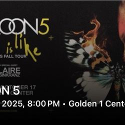 Maroon 5 Tickets