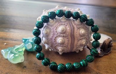 🔮 Brand New Healing Crystal Bracelet- Malachite
