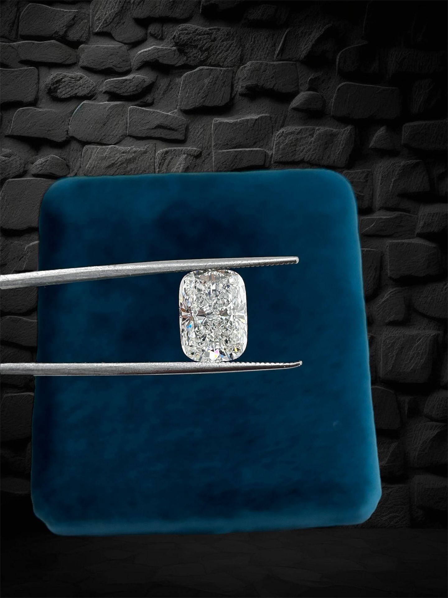 IGI Certified Cushion Shape Lab Diamond