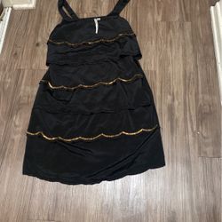Lauren Conrad Gold Dress