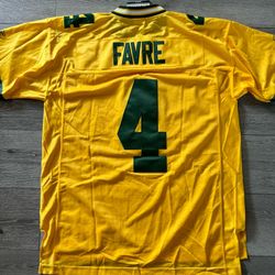Brett Farve Cheddar Stitched Jersey