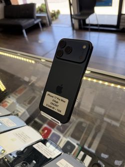 iPhone 17 Pro Max 256gb CRICKET