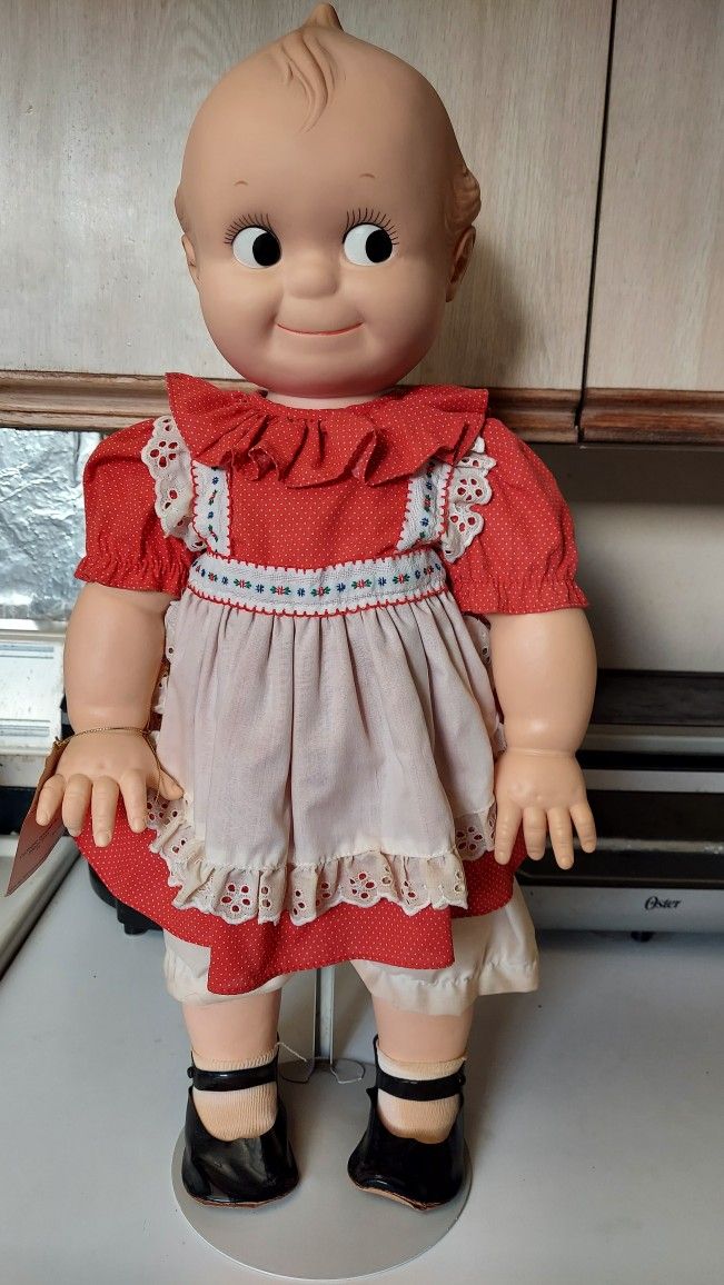 1966 27" Vintage Cameo Dolls By Jesco Kewpie Doll