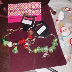 Christmas Charm Bracelets