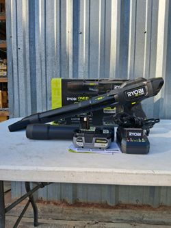 Ryobi 18v blower kit