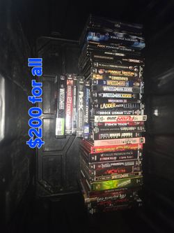 WWE dvds