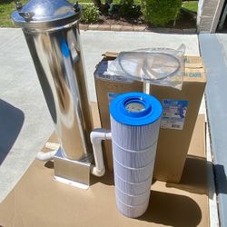 Pool Filter,  HARMSCO TF150 w/2 Cartridge Filters