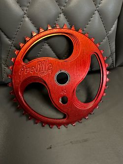 Profile Racing 40T BMX Sprocket Red