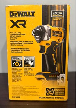 DeWalt 20V MAX XR Brushless Impact Driver DCF887 (Tool Only) – New