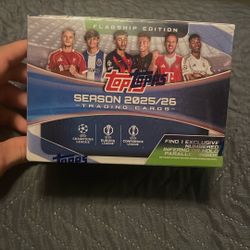 Tops UEFA Trading Card Box 
