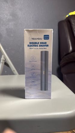 New Double Head Electric Shaver – Waterproof – USB-C Rechargeable