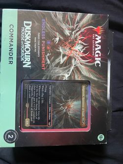 Magic The Gathering Endless Punishment Duskmourn: House of Horror Commander Deck