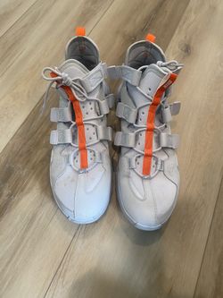 Nike Air Edge 270 Pure Platinum Orange Basketball Shoe for Sale in Midvale UT OfferUp