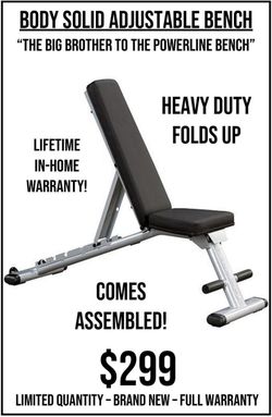 ADJUSTABLE WEIGHT BENCH
