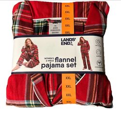 Lands End Women’s Flannel Pajama Set