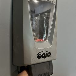 Gojo soap dispenser