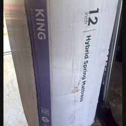 12” King Mattress $100 Firm