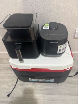 GreenPan Air Fryer + GreenPan Rice & Grain Cooker – Excellent Condition