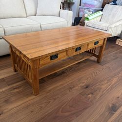 Mission Craftsman Coffee Table