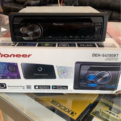 Pioneer DEH-S4100BT CD Receiver with Improved Smart Sync App Compatibility/MIXTRAX/Built-in Bluetooth