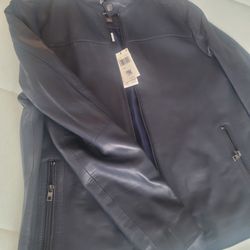 MK Pure Leather Coat