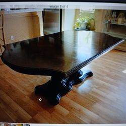 Solid Wood Dining Table -$70 OBO