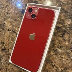 Apple iPhone 13 128gb For Cricket Wireless Only Product Red Color A2482