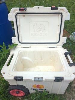 45Q Pelican Cooler W/ Wheels
