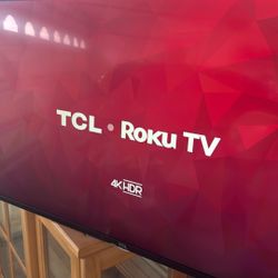 43 Inch TCL Flat Screen Roku TV