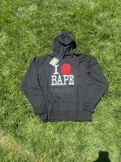 I ❤️ Bape Hoodie Sz XL