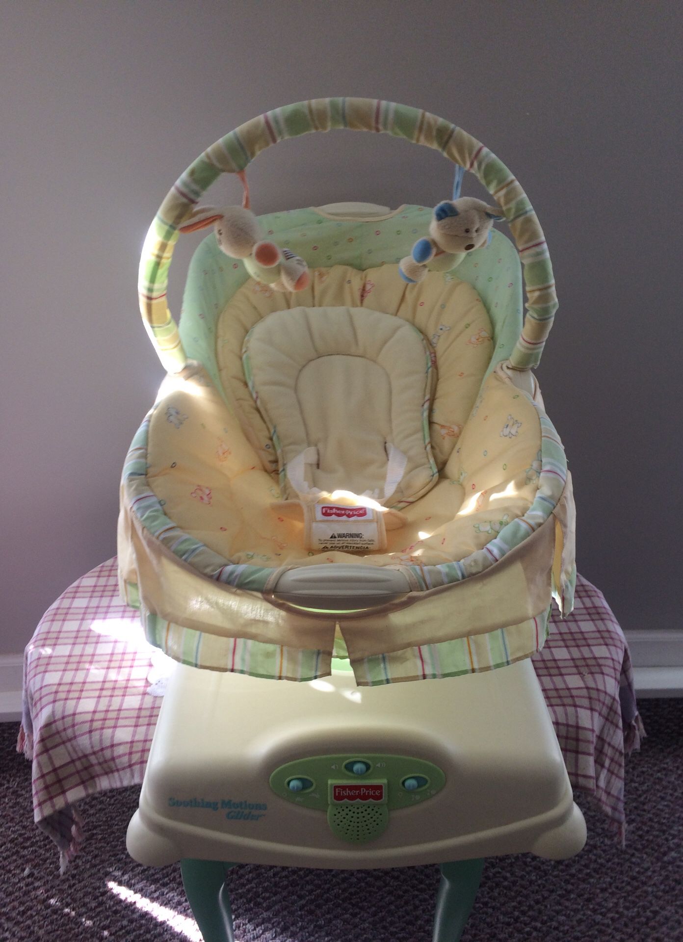 Fisher price soothing 2024 motions glider sale