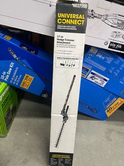 Kobalt Universal Hedge trimmer attachment