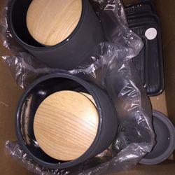 Decorative Vases, Soap Holders, & small mini vases