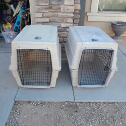 Large Pet Dog Carrier Kennels $30-$35 Each Read Description See All Photos 