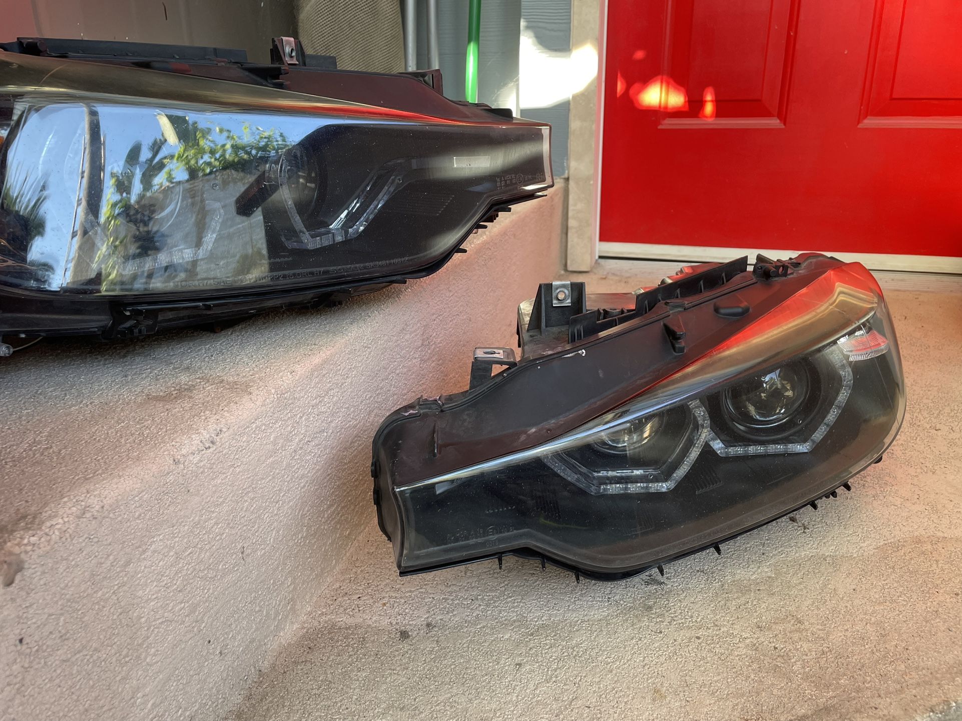 BMW headlights