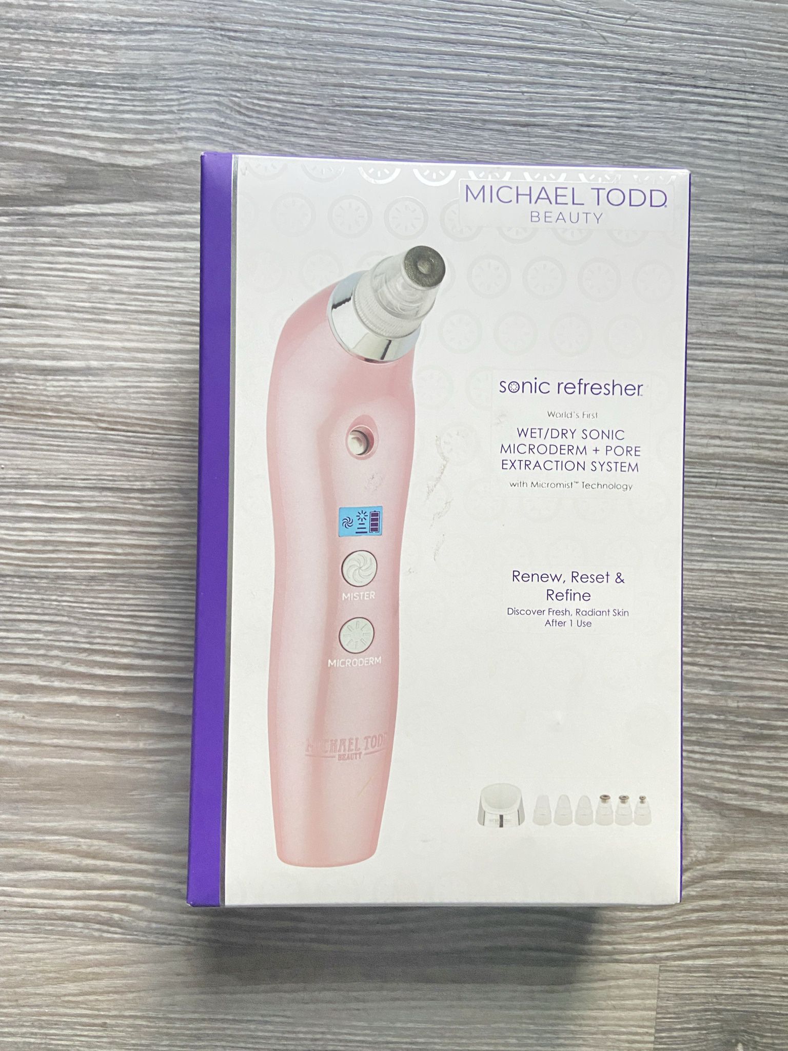 SONIC REFRESHER 3-IN-1 MICRODERMABRASION SYSTEM