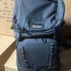 Sklon Ski and Snowboard Boot Bag Backpack - 55 - 65 Liter Expansion - Waterproof