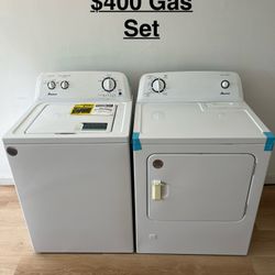 Like NEW Amana GAS Dryer & Washer SET (Delivery Available) 🚚