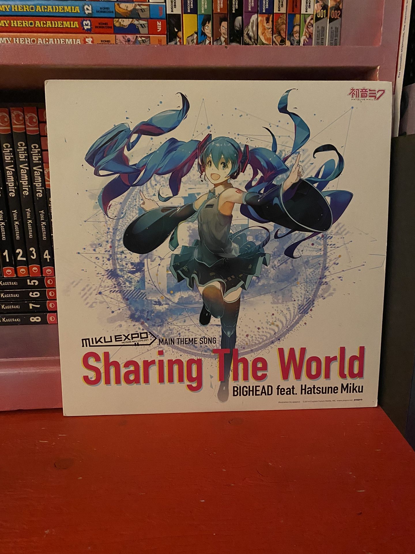 Hatsune Miku Sharing The World Vinyl