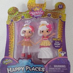 New Shopkins Happy Places Royal Trends Cupcake Queenie Doll & Pop Skirt