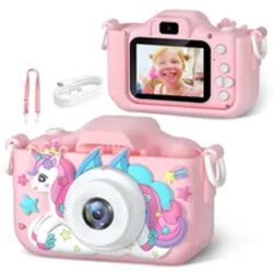 Children Camera 1080P HD Toddler Digital Video Camera 2.0-inch Kids Camera with Silicone Cases Toys for Christmas Birthday Gifts