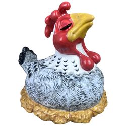 Big Sky Carvers “Madam Cluck” Ceramic Cookie Jar By Phillis Driscoll 2002