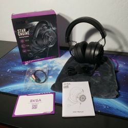 New EKSA StarEngine S PC Gaming Headset-Stereo Surround Sound for PS4 PS5 Xbox One Xbox Series X/S, Over Ear Headphones W/ Noise Cancelling Mic, 50mm 