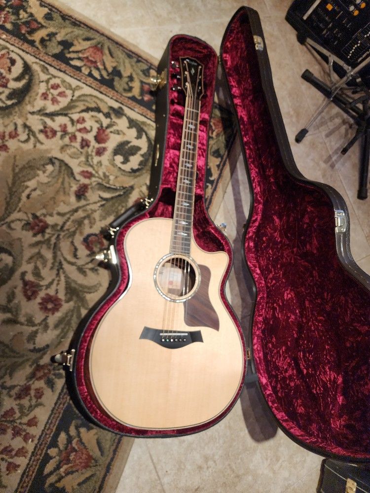 Taylor 814ce Grand Auditorium Acoustic Electric Guitar W Case