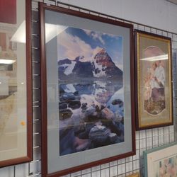 Mountain And Lake Wall Art 
