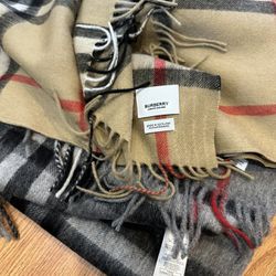 2 BURBERRY SCARFS **OFFER YOUR BEST PRICE**
