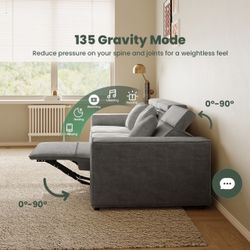 Povison power reclining Couch