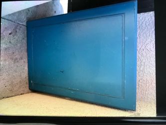 Large unique blue coffee table