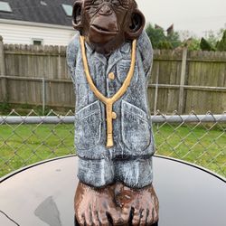 The Monkey Doctor Statue